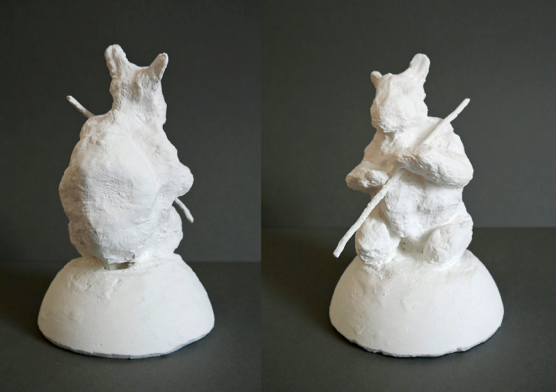 Klasse 8: Gipsmenagerie